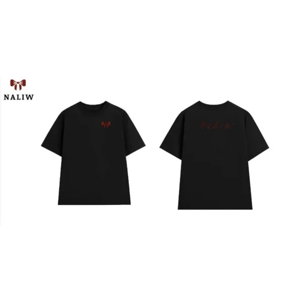 vn-11134207-7ras8-mbko1d03crq895 Áo thun đen NaLiW vải cotton thoáng mát cổ tròn in basic
